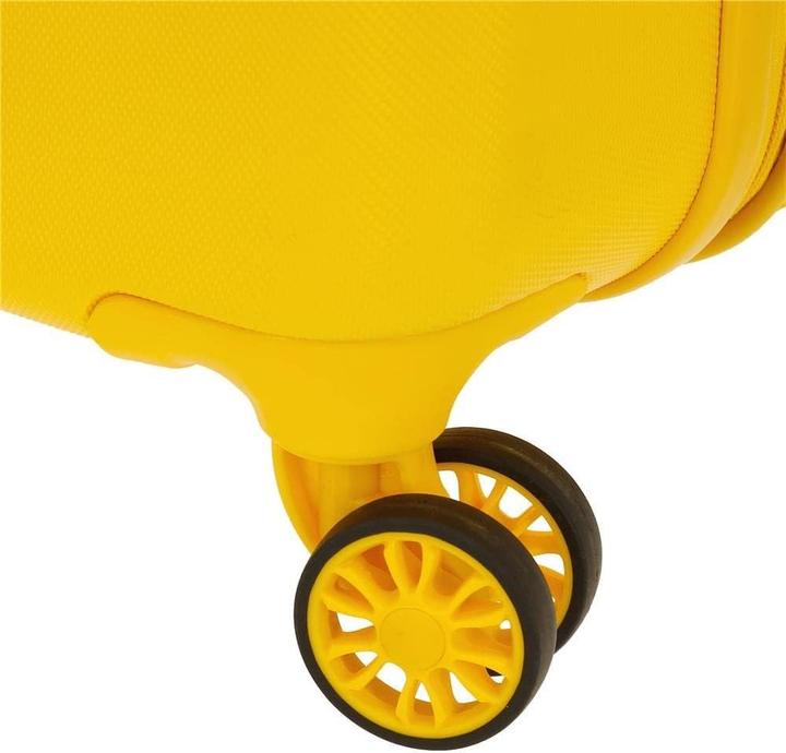 Actual product image Movom Rigid ABS Suitcase Set with Multidirectional Wheels and Combination Lock