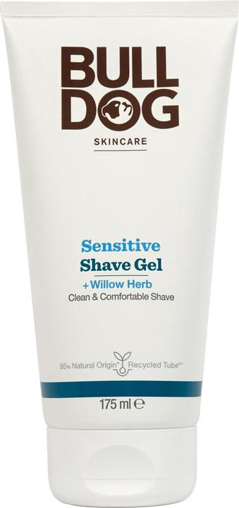 Actual product image Bulldog Sensitiv e shaving gel (Shave Gel + Willow Herb) 175 ml (Aftershave gel, 175 ml)
