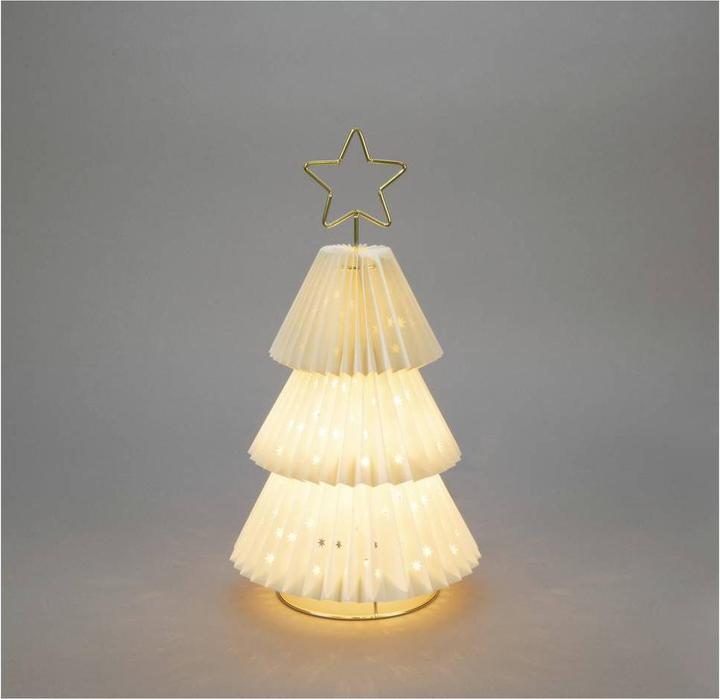 Actual product image Konstsmide Decorative paper tree with star, Transformer IP20