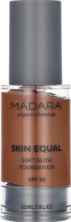 Actual product image Madara Organic Skincare Skin Equal Soft Glow Foundation SPF15 30ml Chestnut (#90, Chestnut)