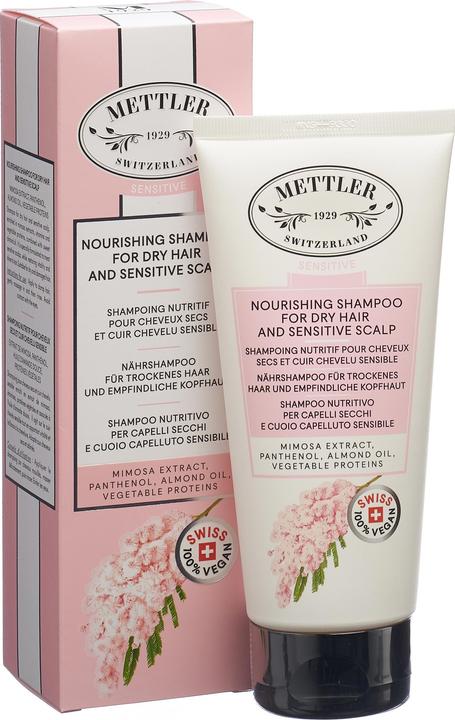 Immagine prodotto Mettler1929 Shampoo nutriente per capelli secchi e cuoio capelluto sensibile Cuoio capelluto sensibile (200 ml, Shampoo liquido)