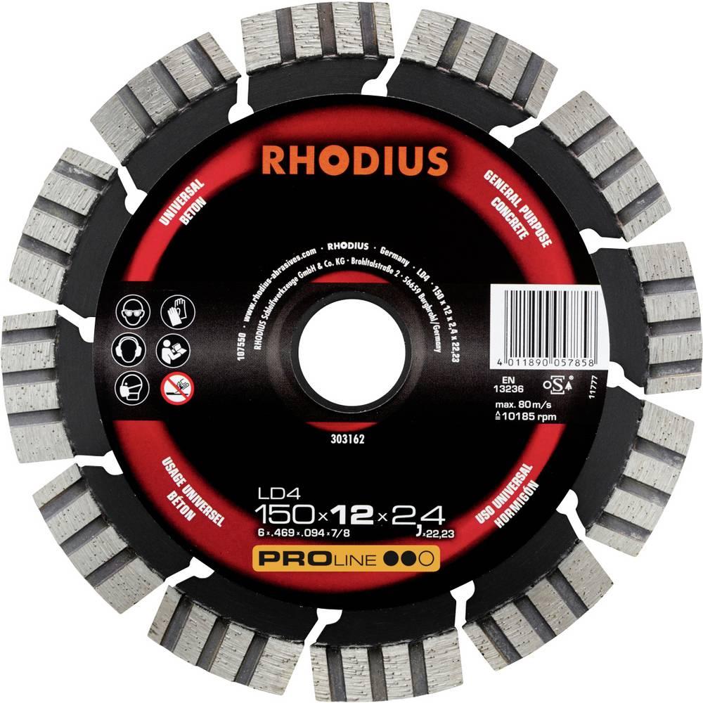 Thumbnail - Rhodius, Sägeblatt, Diamantklinge LD4 150mm