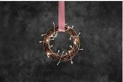 Produktbild Konstsmide LED-Bild Kranz Warm-Weiss LED