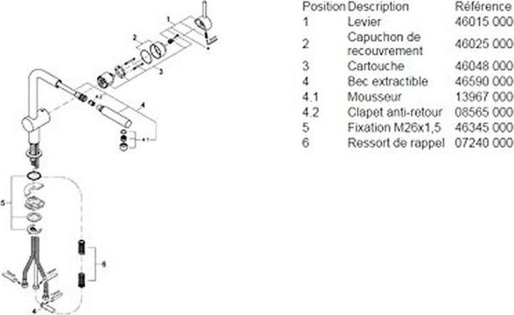 Produktbild Grohe Minta Einhand-Spültischbatterie