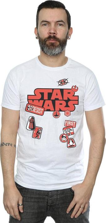 Produktbild Star Wars The Last Jedi Badges TShirt (M)