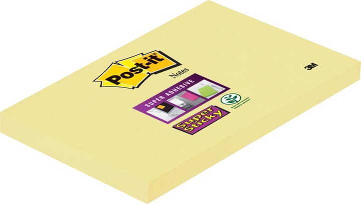 Actual product image Post-it Super Sticky Notes, 1x 90 sheets (127 x 76 mm)