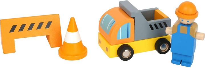 Produktbild small foot Baukran mit Baustellenzubehör