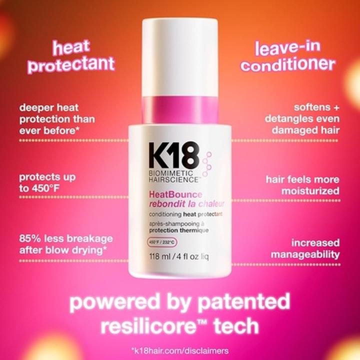 Actual product image K18 Heatbounce (118 ml)