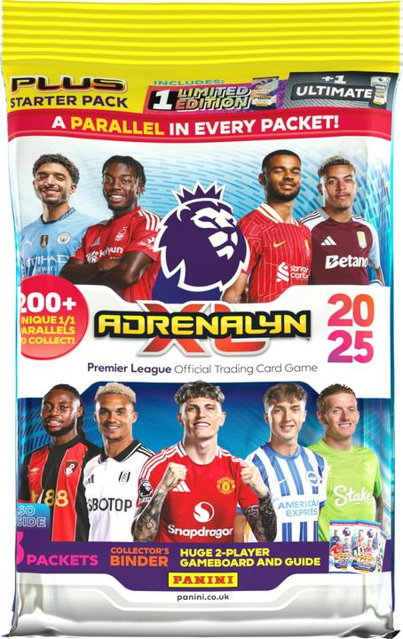 Immagine prodotto Panini - Adrenalyn XL: Premier League 24/25 Starter Set (PAN2433) (Tedesco, Box per principianti)