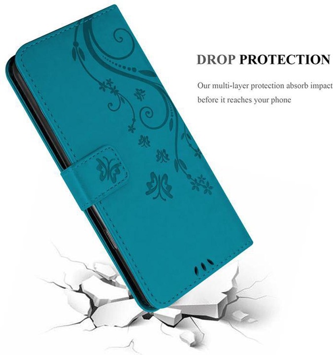 Produktbild Cadorabo Flower Book Cover (Samsung Galaxy S20 Ultra)