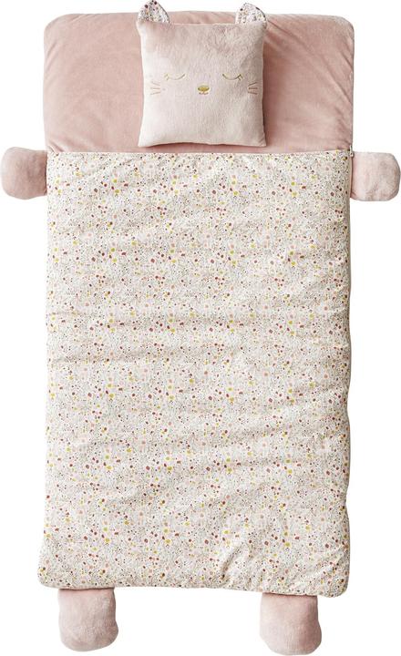 Katze, Rosa geblümt