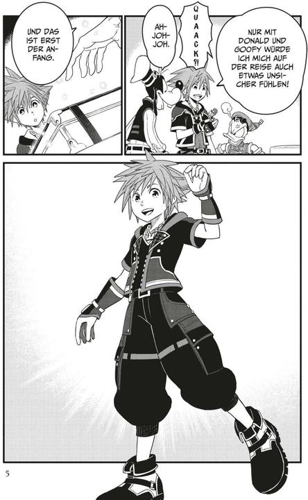 Actual product image Kingdom Hearts III 3 (German, Tetsuya Nomura, 2024)