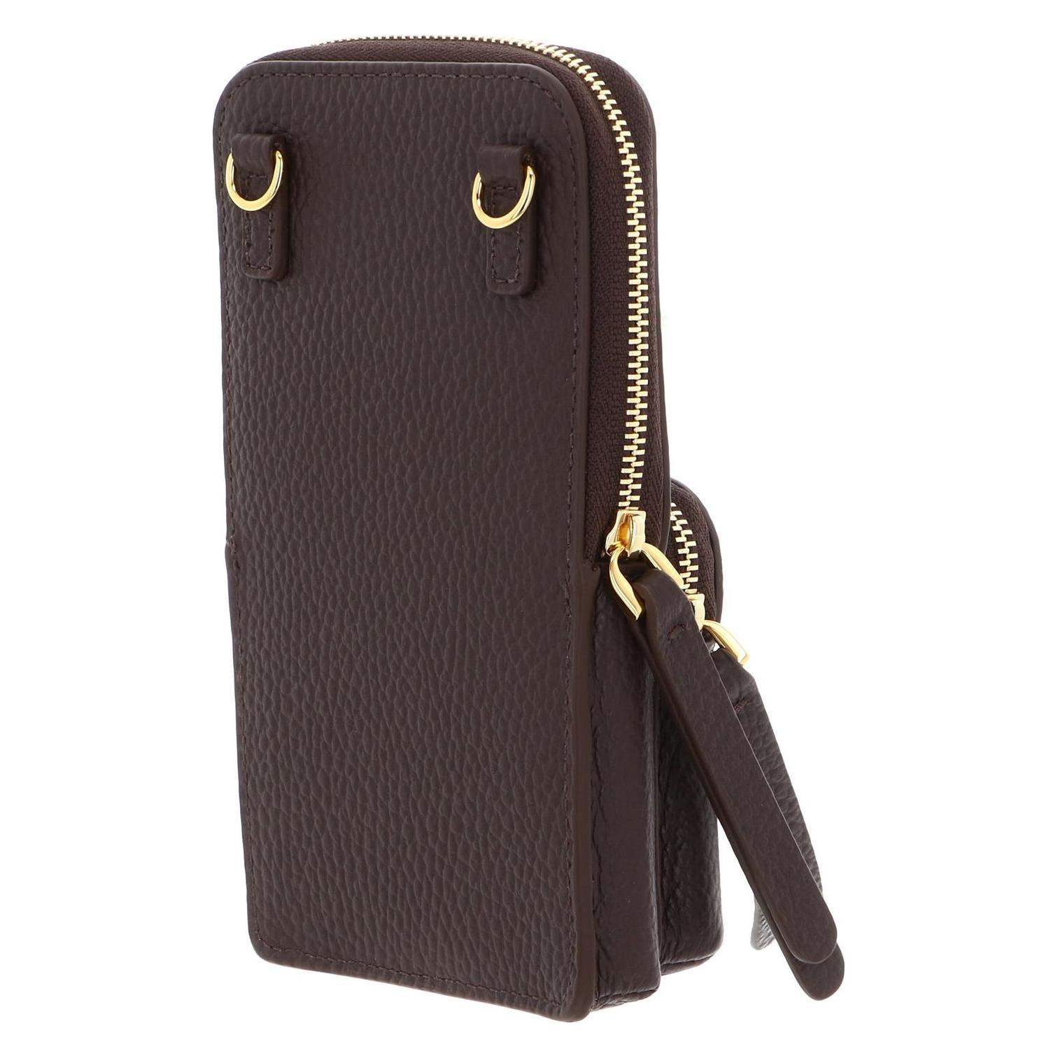 Coccinelle, Damen, Handtasche, Pixie Hi-Tech Phone Bag, Braun