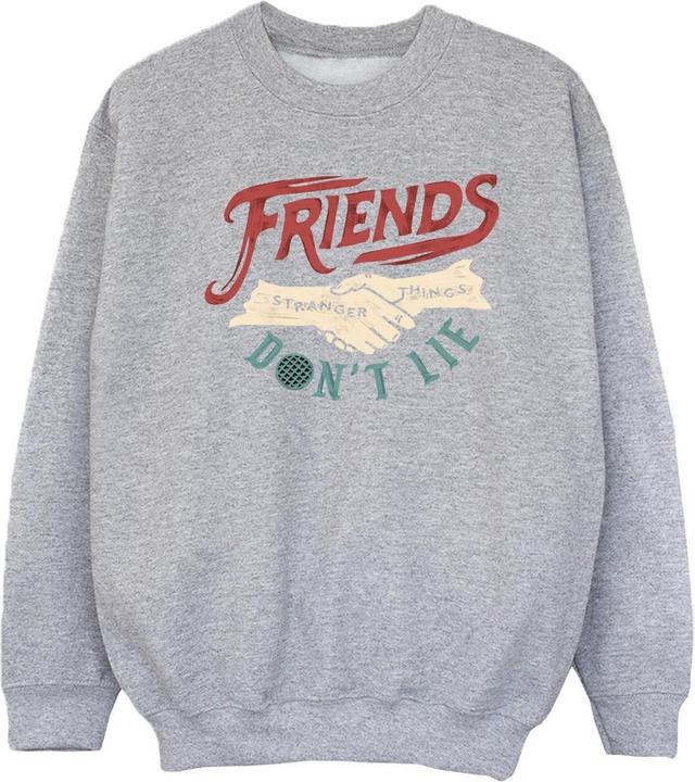 Produktbild Netflix Stranger Things Friends Don't Lie Hands Sweatshirt Mädchen (128)
