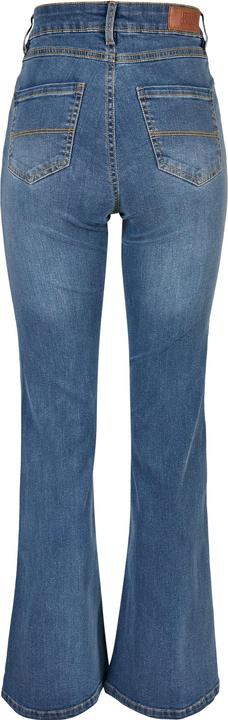 Image du produit Urban Classics Pantalon femme taille haute en denim flare (28)