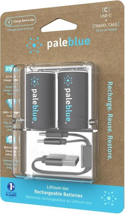 Produktbild Pale Blue Battery C (2 Stk., C, 3700 mAh)