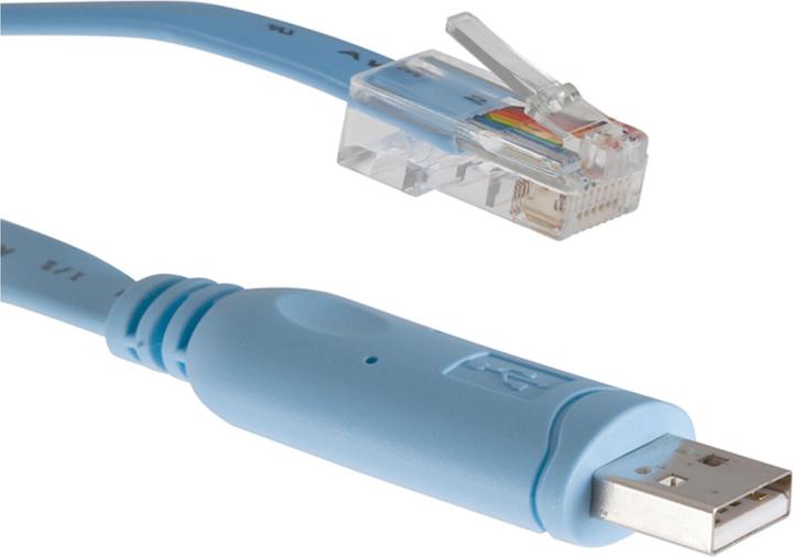 Actual product image Cisco Console Adapter - Serial Adapter - RJ-45 to Micro-USB Type B (Micro USB, RJ45)