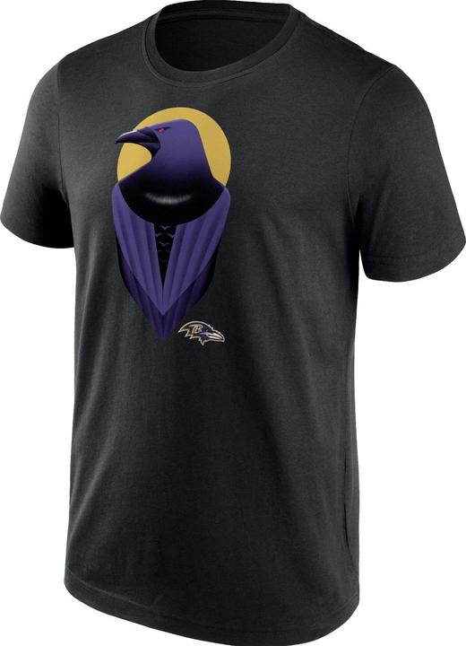 Immagine prodotto Fanatics NFL Shirt - ILLUSTRATION Baltimore Ravens - S (S)