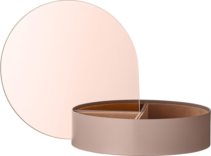 Actual product image Aytm Gutta jewelry box with mirror large