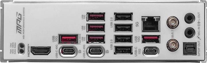 Image du produit MSI MPG X870E EDGE TI WiFi (AM5, AMD X870E, ATX)