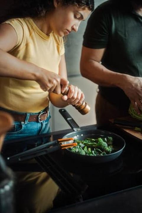 Productafbeelding Fiskars Hard Face nonstick frying pan set 24cm 28cm (Kookpotten en pannenset, Aluminium, 28 x 13 cm)