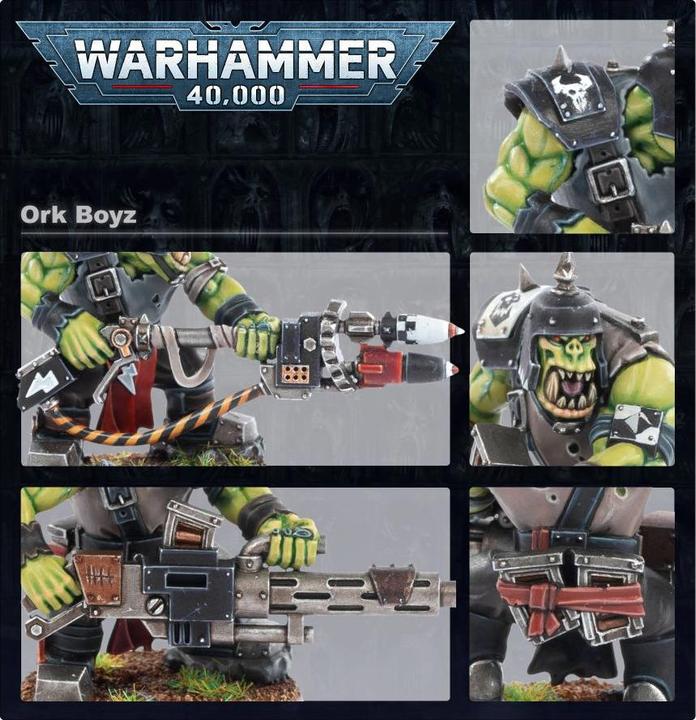 Actual product image Games Workshop Warhammer 40k Orcs: Combat Patrol (Plastic)