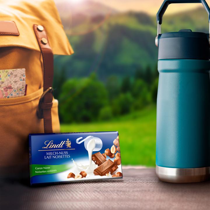 Produktbild Lindt Tafelschokolade Milch Nuss (100 g)