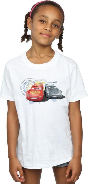 Image du produit Disney - T-shirt CARS LIGHTNING VS STORM - Fille (116)