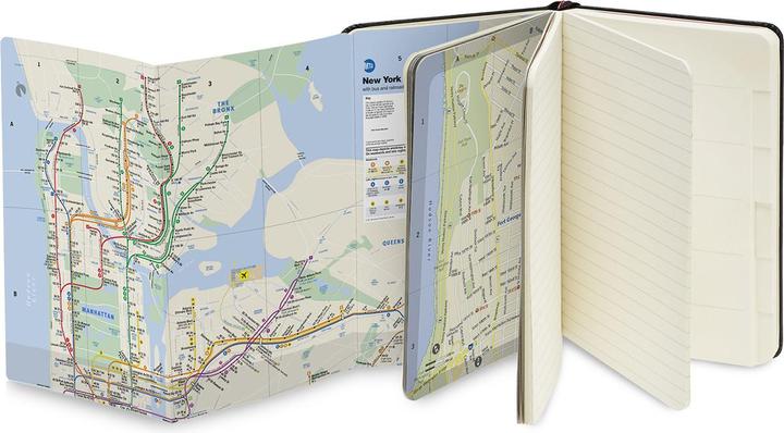 Produktbild Moleskine CITY – Notizbuch (9 x 14 cm, Blanko, Harter Einband)