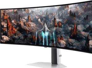 Actual product image Samsung Odyssey OLED G9 - G93SC (5120 x 1440 pixels, 49")