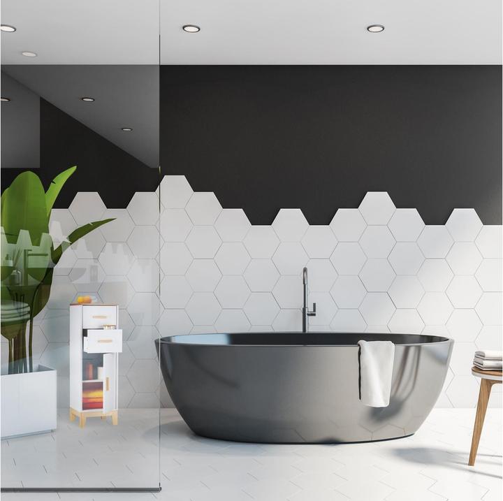 Actual product image Relaxdays Bathroom cabinet (32 x 28 x 97.50 cm)