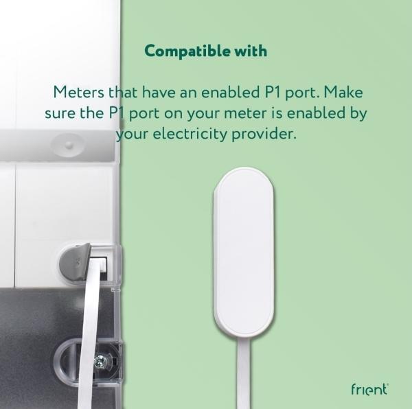 Actual product image Frient Electricity meter reader