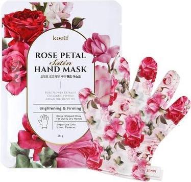 Produktbild Petitfée Petitfee Rose Petal Satin Hand Mask - Single Use