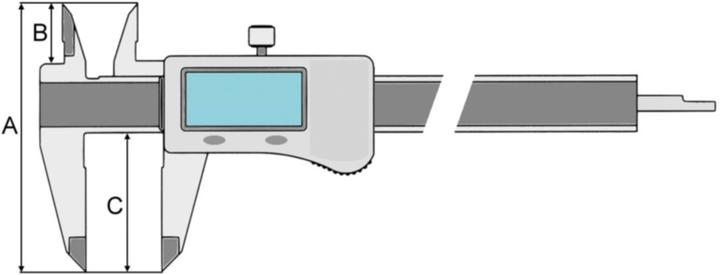 Actual product image Vogel Schieblehre (15 cm)