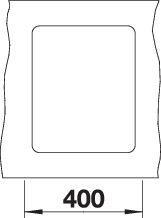 Image du produit Blanco Subline 320-F (34.70 cm, 42.70 cm)