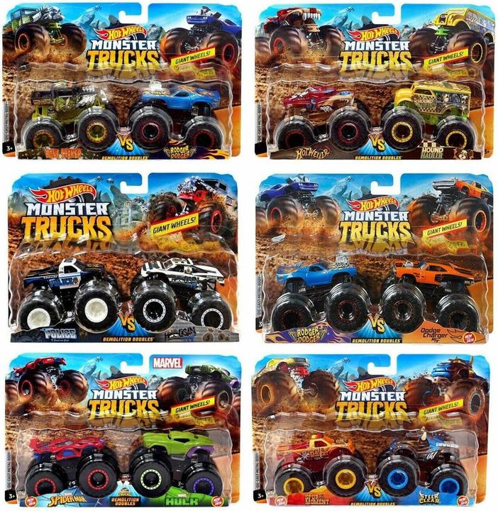 Actual product image Hot Wheels Monster trucks, Die-Cast