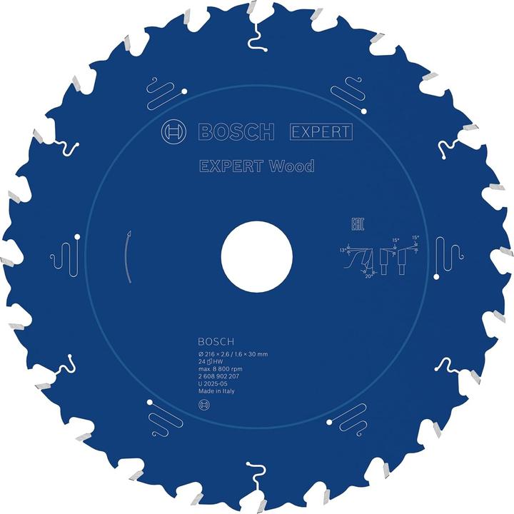 Immagine prodotto Bosch Professional Zubehör Lama per Sega Circolare per Legno Esperto