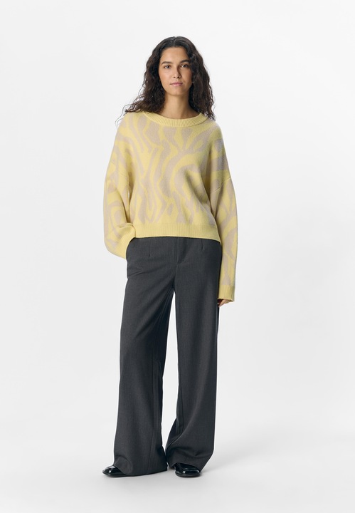Actual product image Object Gemusterter Strickpullover (L)