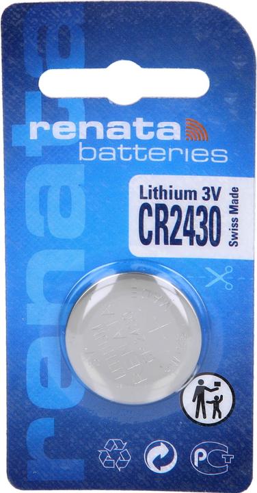 Panasonic Lithium Power CR2430 (1 Stk., CR2430, 285 mAh)
