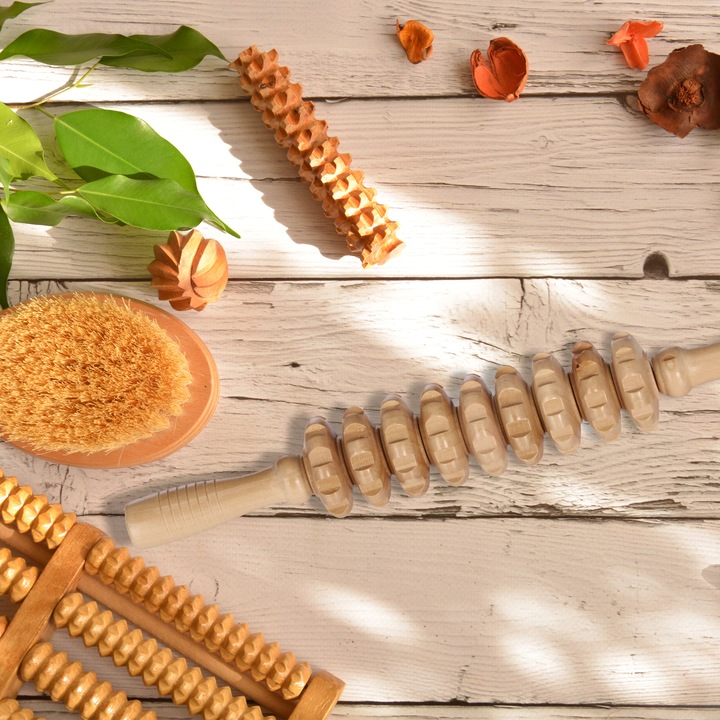 Actual product image Relaxdays Massageroller