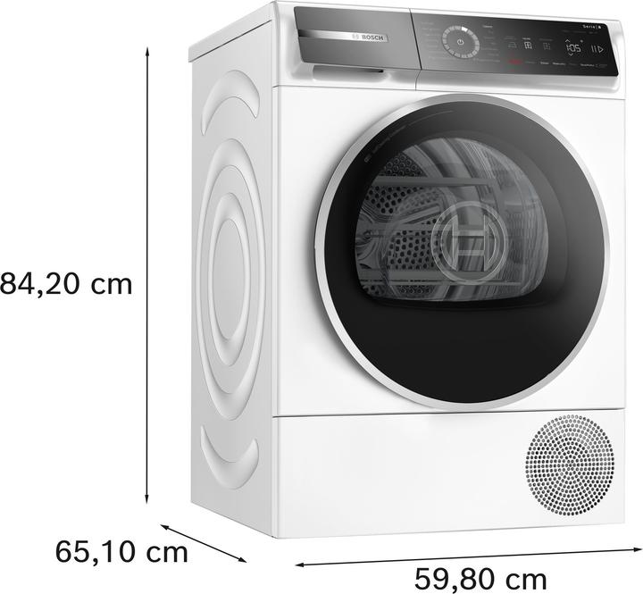Produktbild Bosch Hausgeräte ASCIUG. WQB246D0II () (9 kg, Rechts)