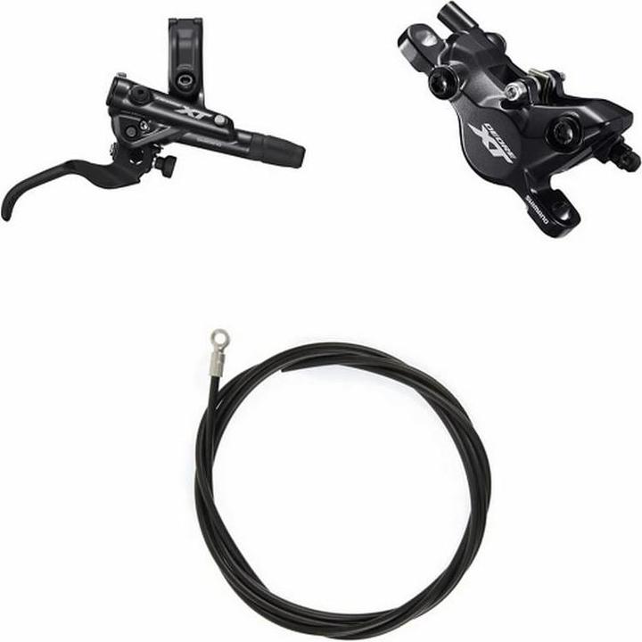 Produktbild Shimano XT BR-M8100 mit BL-M8100 hinten (Hinterradbremse, Bremsset, 2)