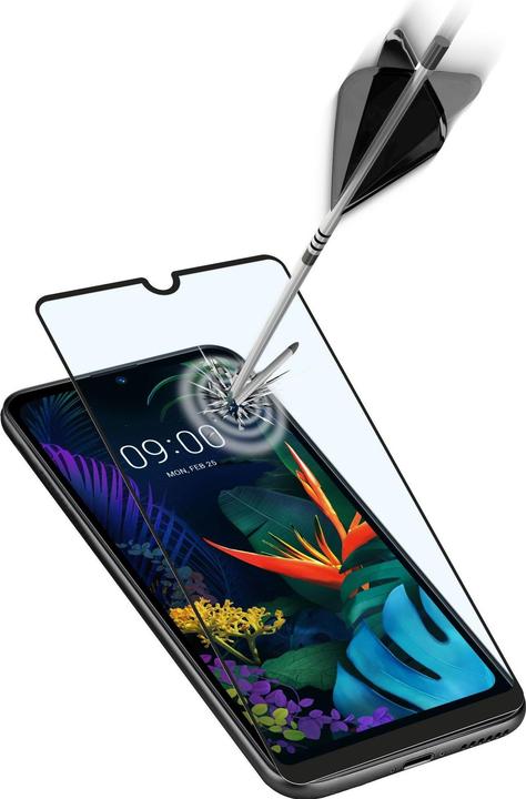 Actual product image Cellularline Screen Protector, LG K50/Q60, Black (1 Piece, LG K50)