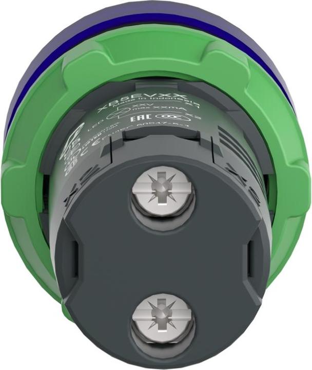 Productafbeelding Schneider Electric LED signaallamp compleet BLAUW 24V