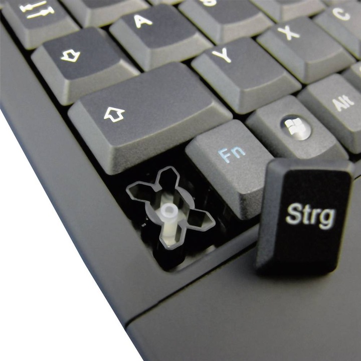 Produktbild KeySonic TAS ACK-540U+ Corded (DE) MINI Touchpad SoftSkin sw (DE, Kabelgebunden)