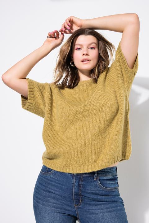 Immagine prodotto Studio Untold Maglione dal taglio oversize con maglia particolare e mezze maniche (46, 48)