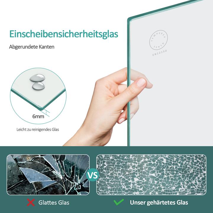 Produktbild Emke Duschwand (100 cm, 140 cm)