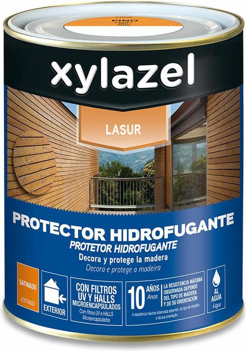 Xylazel Pine Satin Wood Stain 750ml (Pin)