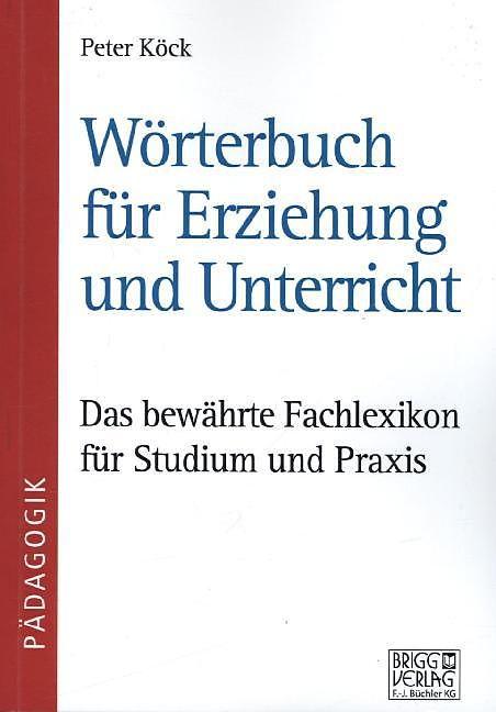 Image du produit Wörterbuch für Erziehung und Unterricht (Allemand, Peter Köck, 2020)