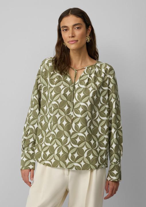 Produktbild S.Oliver Bluse Tunikabluse aus Viskose mit Faltendetails (48)